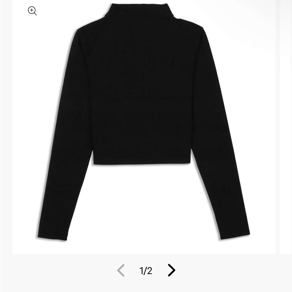 COPY - Lululemon- All Aligned Mock Neck Long Sleeve. Like new